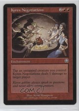 Kyren Negotiations Magic: Mercadian Masques #198 1999