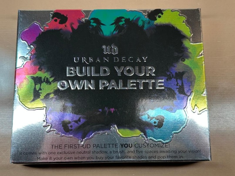 NIB Urban Decay LTD Disco Build Your Own 6 Pan Eye Palette With Walk of Shame