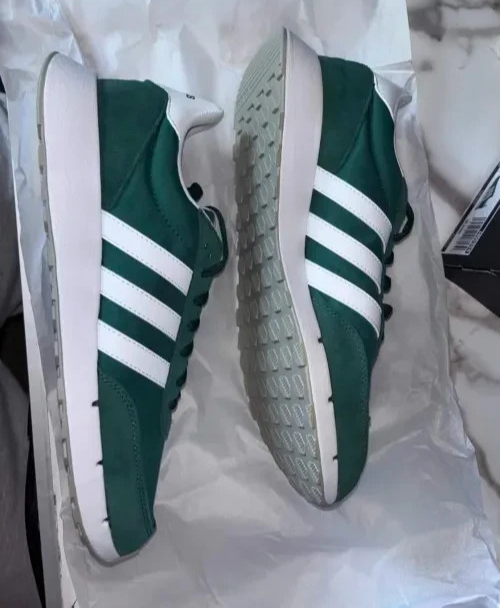 NEW Adidas Run 60s 2.0 Green Sneakers Men\'s Size 11.5 Track Running Casual Shoes Adidas Men main image 2
