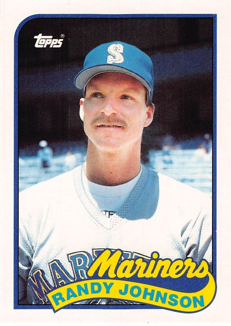 1989 Topps Traded Baseball Randy Johnson RC #57T NM/MT Seattle Mariners
