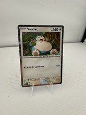 Pokemon Snorlax 122 SVP EN Black Star Promo Card