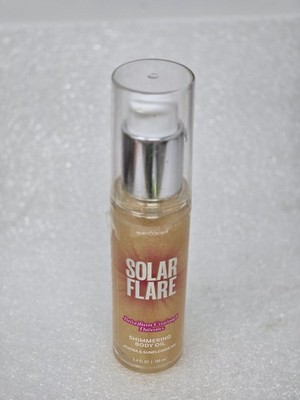 Scent x Scent Solar Flare Shimmering Body Oil Brazilian Caramel Dreams 3.4 Fl Oz