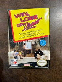 Win Lose or Draw Nintendo NES Complete CIB - Minty!