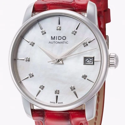 MIDO Baroncelli Powermatic 80 Automatik Damenuhr Diamanten M007.207.16.106.00 - Bild 1 von 4