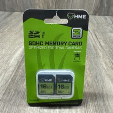 HME SDHC 16GB Memory Card 2 Pack   Class 10 - Universal - NEW