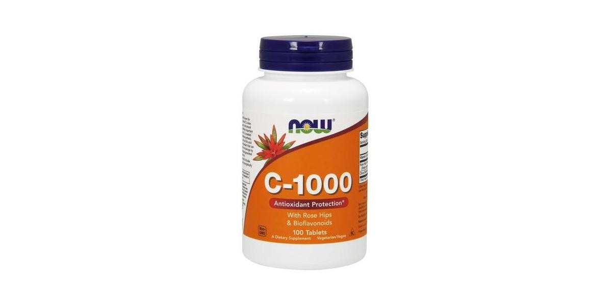 iHerb UK - Now Foods , C-1000, With Rose Hips & Bioflavonoids, 100 Tablets - Image 2