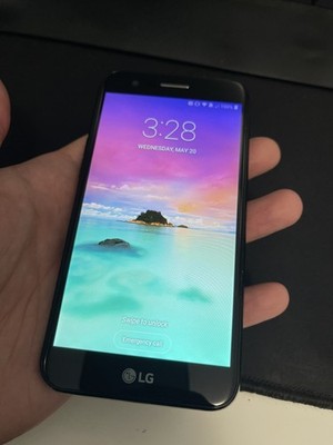 LG K20 LG-M255 AT&T 16GB Black Good Shape