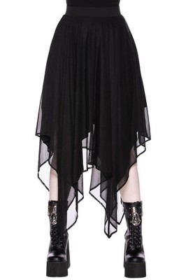 Killstar Nix Maxi Skirt Womens Goth Alternative