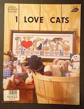I Love Cats Jeremiah Junction Count It Cross Stitch Pattern