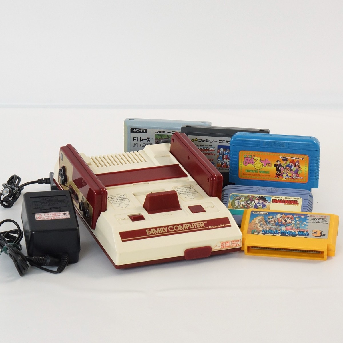 Famicom Console HVC-001 Games Tested System Nintendo Family