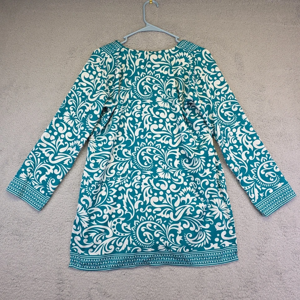 Túnica Bella Para Mujer S Verde Boho Indie Sleaze Top Resort Wear Costero Preppy Foto 3 de 4