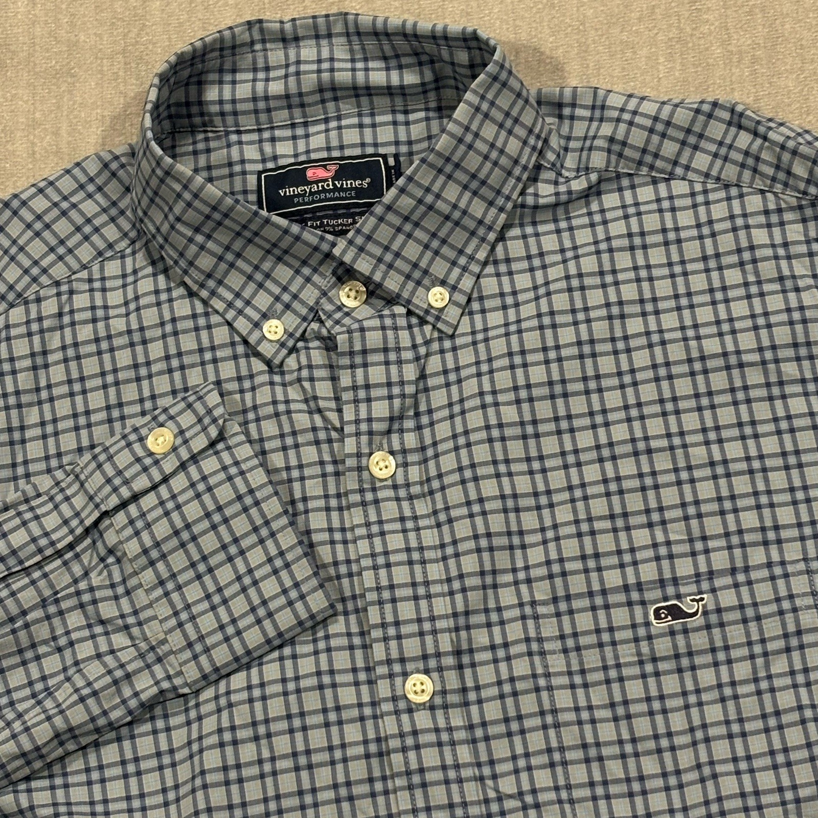 Vineyard Vines Performance Button Down Shirt Mens… - image 1