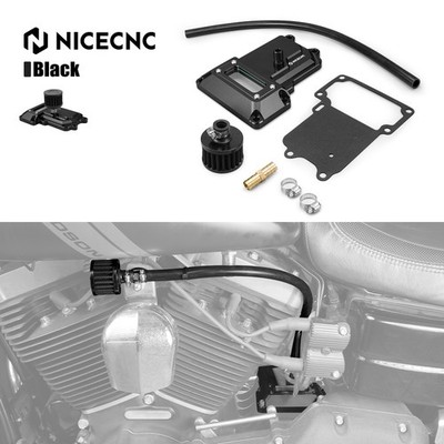 NICECNC Belüftete Getriebeabdeckung für Harley Dyna Switchback FLD 2012 2016