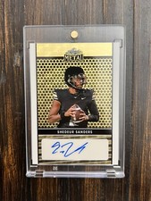 Marketplace image: 2024 Leaf Metal Superfractor 1/1 Shedeur Sanders Autograph