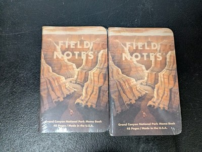 Lot of 2 Field Notes - National Parks Grand Canyon Set