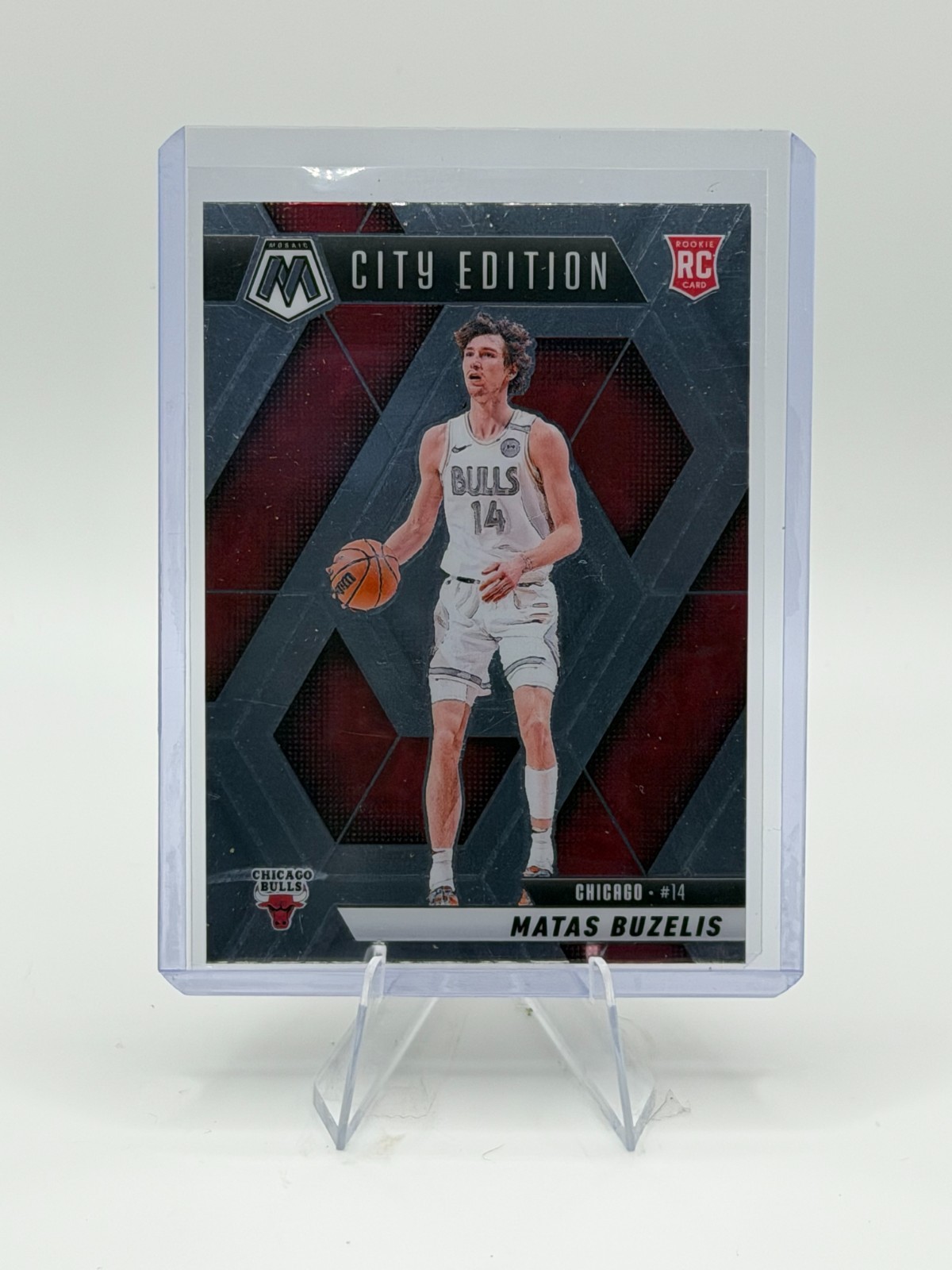 2024-25 Panini-Mosaic Basketball Matas Buzelis RC City Edition #273 Rookie