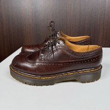 Dr Martens 3898 Brown Wingtip Brogue Oxford Shoes Men's Left UK 7 / Right UK 8