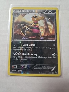 Krokorok 57/106 Flashfire Reverse Holo - Pokemon Tcg