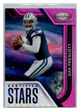 2022 Panini Certified Stars Mirror Pink #CS-12 Dak Prescott #/199  TC9718