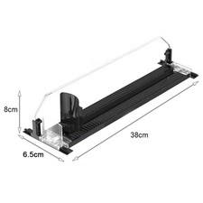 Beer Can Dispenser with Sliding Rack for Refrigerator Beverage Self Display