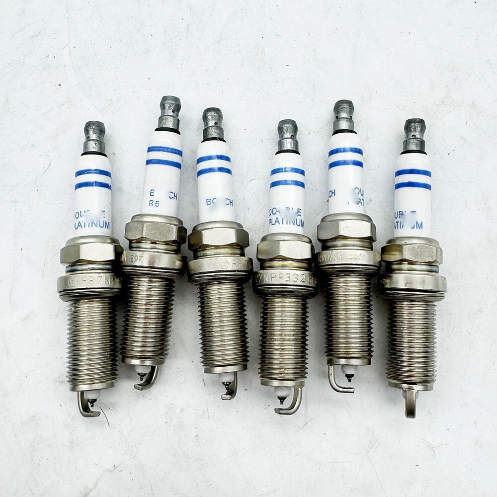 6PCS NEW Spark Plugs Platinum For BMW X3 X5 328i 528i 525i 530i 12122158253