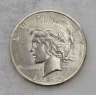 1923-S Peace Silver Dollar - 90% SILVER - XF-AU - FREE SHIPPING!