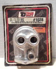 Trans-dapt - 1028 - Single Remote Oil Filter Relocation Base - New - Usa Made Trans-dapt - 1028 - Single Remote Oil Filter Relocation Base - New - Usa Made