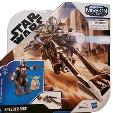 MIP Star Wars Mission Fleet Expedition Mandalorian/Child Hasbro 2020 New Sealed