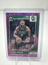 2024-25 Panini Donruss Optic - Jaylen Brown #206 Pink Fast Break Prizm 15/25