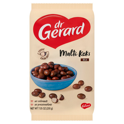 5907471419919 dr Gerard Herbatniki w kakaowej skorupce 200 g DR.GERARD