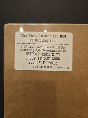 Kiss Off The Soundboard Live Bootleg Tokyo 2001 3LP Box Set 180g