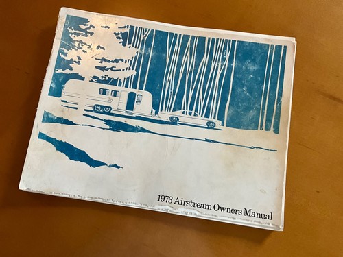 1973 Airstream Owner's Manual