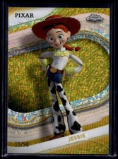 2025 Topps Chrome Disney Jessie Gold Mini Diamond Refractor /50 SP Toy Story #94