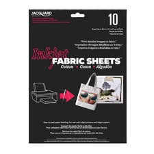 Jacquard Inkjet Cotton Fabric Sheets
