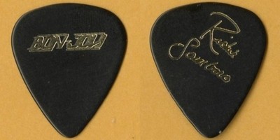 87年来日公演 Bon Jovi 　Richie Sambora ギターピック Bon Jovi 1985 7800 Fahrenheit concert tour Richie Sambora