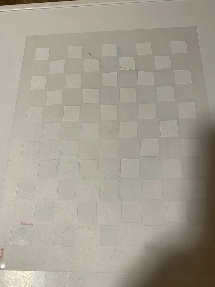 Разнообразные шаблоны трафаретов лот из 7 легких пластиковых трафаретов - Изображение 3 из 4