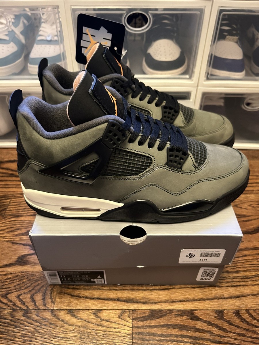 Size 11 - Undefeated x Air Jordan 4 Retro 2025 Green Worn 1x  display picture 3