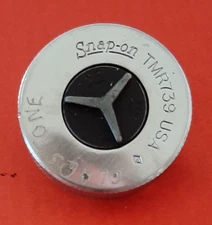 Snap-on Tools USA TMR739 1/4" Drive Round Thumbwheel Ratchet Knurled Grip MARKS