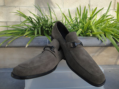 GORDON RUSH Birch Khaki Tan/Brown/Taupe Suede Loafer $190  display picture 2