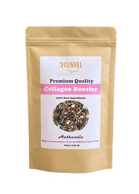 CENVEL  Collagen Booster Loser Tee mit natürlichen Fruchtstücken | Weiße Teemischung