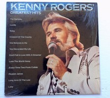 KENNY ROGERS   GREATEST HITS   1980 1ST NM  IN SHRINK  RUBY  GAMBLER  LADY