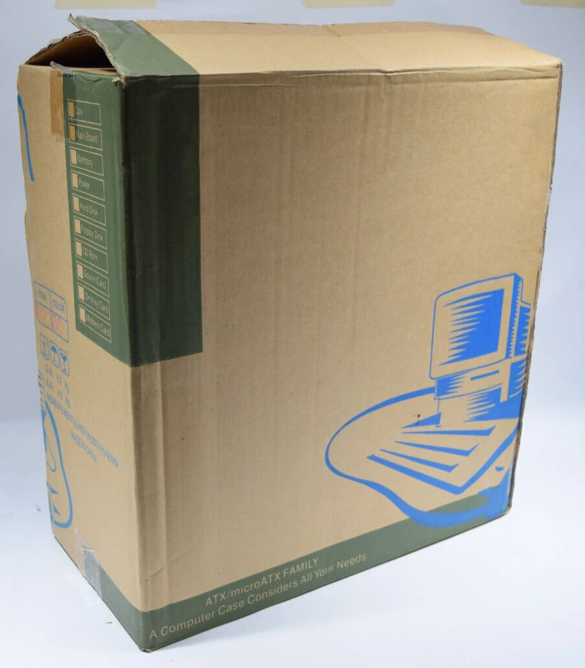 NEW IN BOX Various Vintage PC cases "Midi -ATX" Tower, Windows XP era SLEEPER - Image 3 of 4