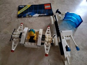 Vintage Lego 6875 HOVERCRAFT SPACE SYSTEM Complete Manual