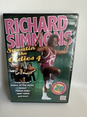 Richard Simmons Sweatin to the Oldies 4 20th Anniversary DVD Sealed 