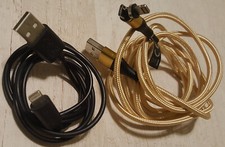 2 x USB A Kabel zu 8-Pin 1 m und 2m