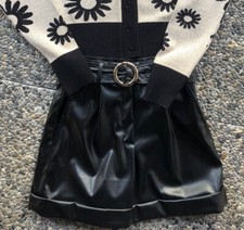 Denny Rose Art.011DD20023 Short effetto pelle,Collezione Primavera Estate 2020