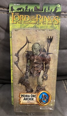 Toy Biz LOTR Fellowship of the Ring MORIA ORC ARCHER FIGURE Lord of the Rings