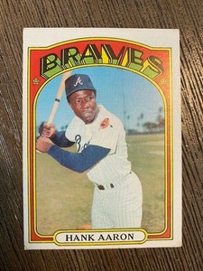 1972 Topps Hank Aaron #299 ungraded Baseball Card | eBay