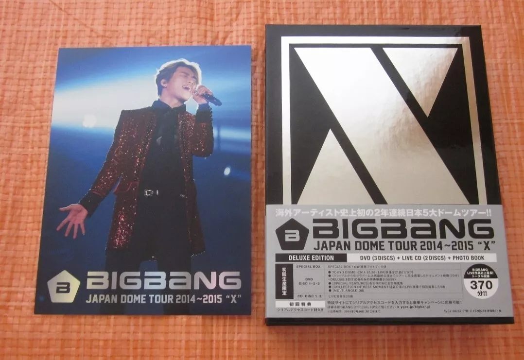 BIGBANG JAPAN DOME TOUR 2014~2015 “X” DELUXE EDITION 3DVD+2CD+