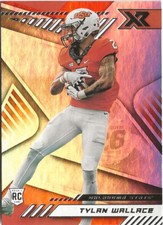 2021 Panini XR Tylan Wallace RC Rookie Card Baltimore Ravens. rookie card picture